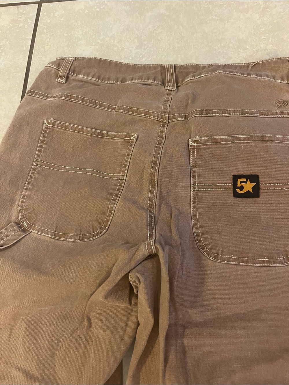 5 Five star general Jean company size 5/27 brown